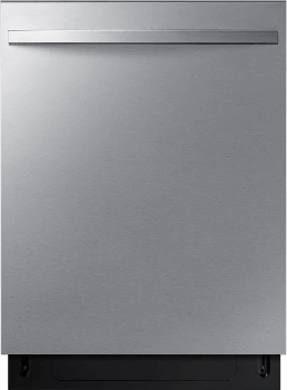 Front view of the Samsung DW80CG4051SR dishwasher 